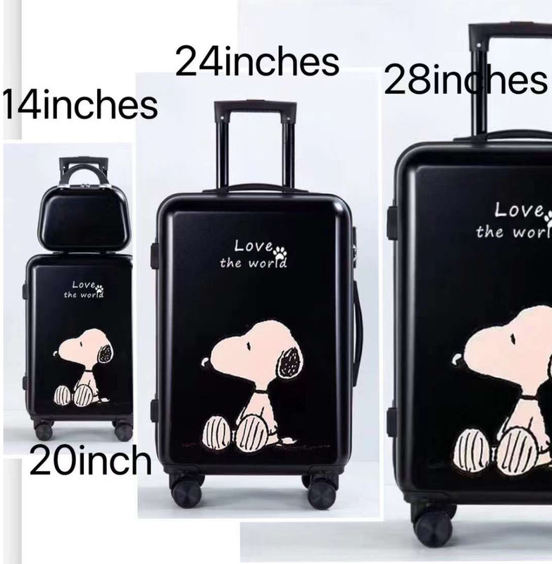 Baby-Girl-Reise-Trägerkoffer Best Case & Luggage Aluminiumrahmen Farbenfrohe Mode Custom Reisetasche