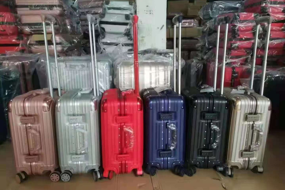 Neues neuestes Reisetasche ABS+PC Universalrad Reißverschluss Trolley Box Ziehleder Box Code Box Gepäck Großhandel