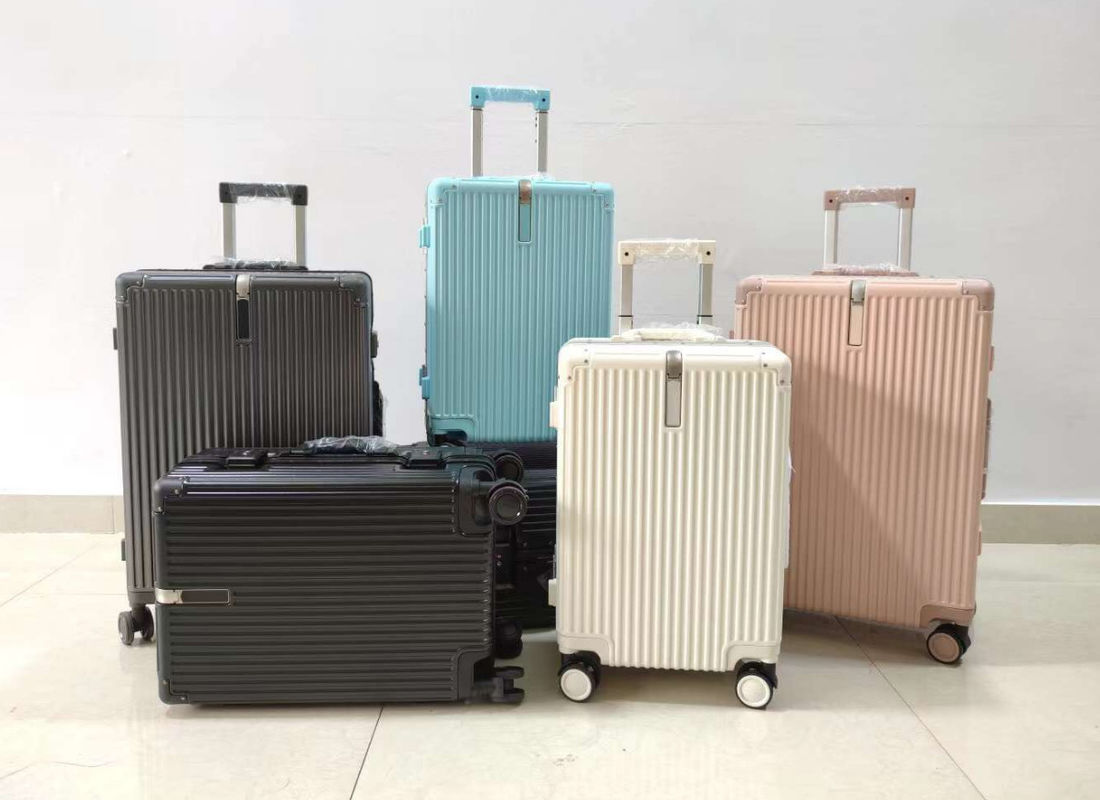 Personalisiertes Gepäck mitnehmen Reisetaschen PC PP ABS Aluminium Koffer Gepäckstücke Business Trolley Tasche