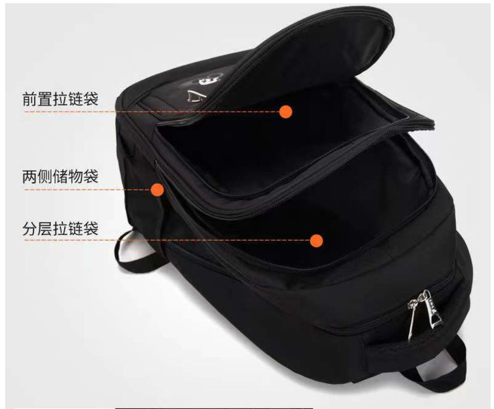 Zurück zur Arbeit Trending Neues Design Customized Logo Polyester Auskleidung Rucksack Tasche Männer