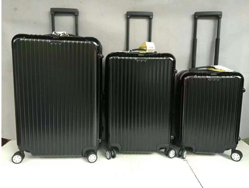 Wasserdichtes PC Hard Shell Aluminiumrahmen Koffer Carry-Ons 20/24/28 Zoll Reisegepäck Sets Vietnam Herstellung