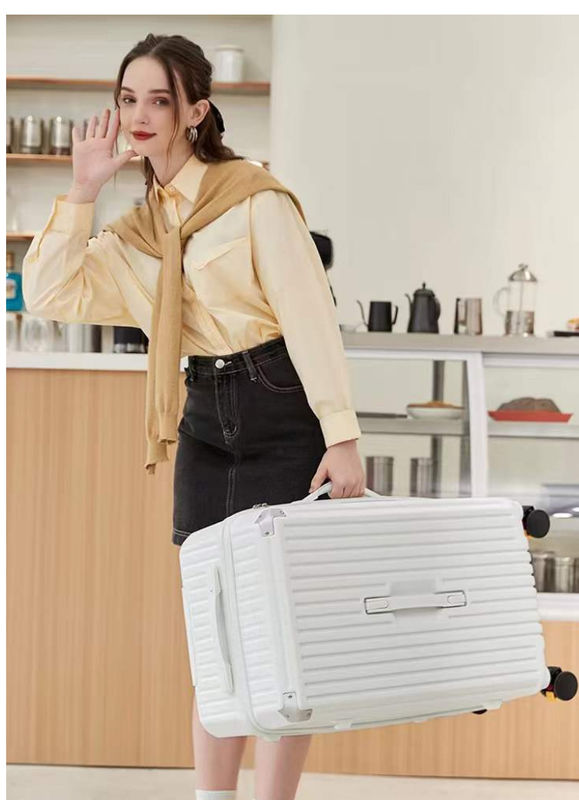 Neues Design Fabrik Großhandel Großraum Koffer mit Gepäck PC ABS Hard Shell Spinner Räder Kombinationsschloss