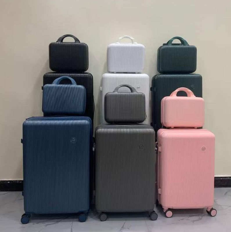 Zipperrahmen USB-Port Gepäckstücke mit Taschenhalter Trolley Reisetasche hohe Qualität ABS Gepäckkoffer