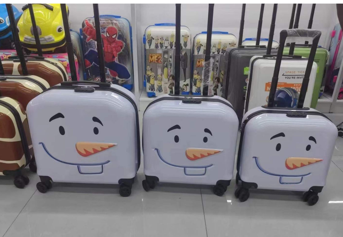 Neues Design 18 Zoll Universal Rad Trolley Box Kinder Mode Cartoon Trolley Box niedliches 3D Stereo Boarding Box Geschenk