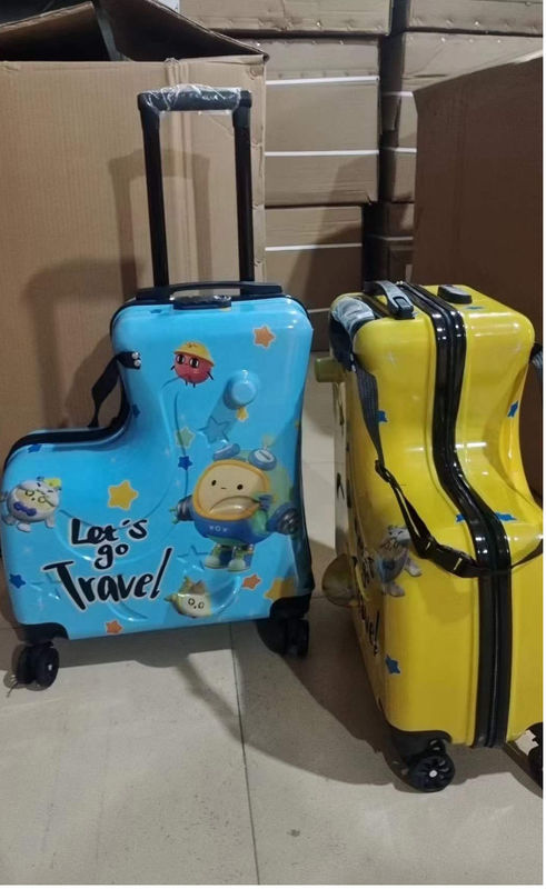 Druckte Kinder Trolley Case Süße Kinder Trolley Cases Gepäck Fahrt Kinder Koffer für Jungen Mädchen Kinder Schulreisen