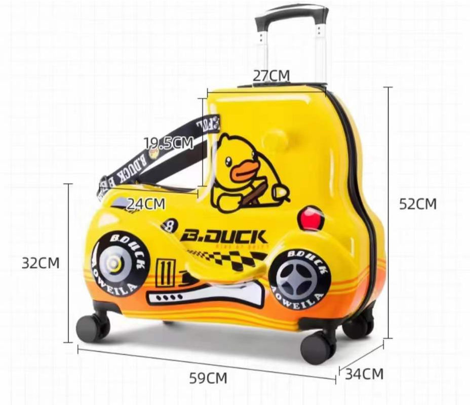 Druckte Kinder Trolley Case Süße Kinder Trolley Cases Gepäck Fahrt Kinder Koffer für Jungen Mädchen Kinder Schulreisen