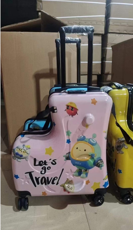 Paw Patrol 20 Zoll Trolley Case Neue Männer und Frauen Kinder können reiten Cartoon Code Aluminium Trolley Case Reisegepäck