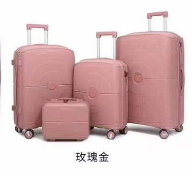 Mode-Reisegepäck Großhändler 3 Stück PP Spinner Koffer Dauergepäck Taschen Gehäuse Vielfarben Pp Sets