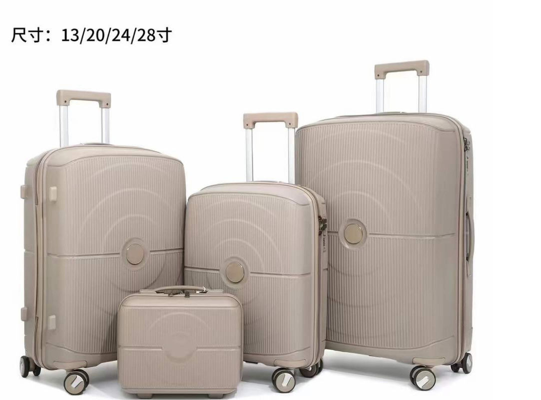 Personalisiertes Gepäck für die Reise Gepäck PP Gepäck Koffer Gepäckstücke 4 Stück Trolley Bag Hersteller