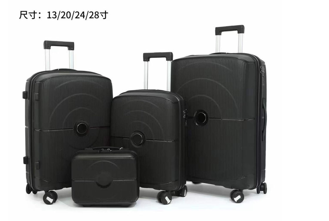Hersteller PP Koffer Vierteils-Set von Reißverschluss Gepäck Passwort Schloss Trolley Koffer