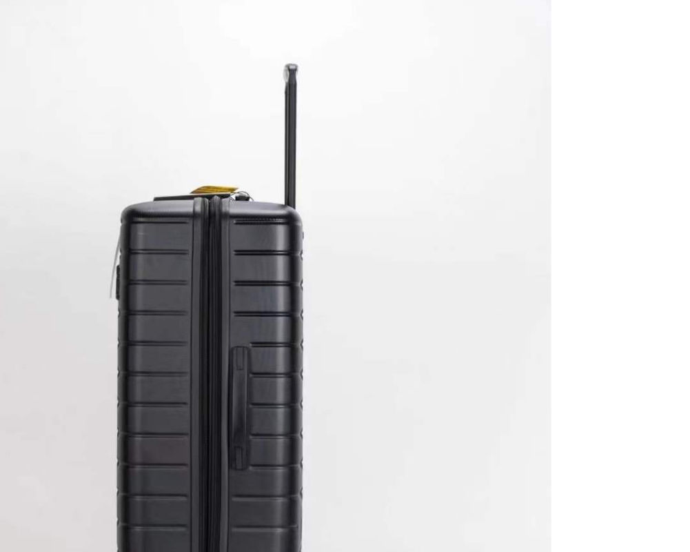 Schwarz Unzerbrechliches PP Neueste Koffer Dauerhafte Reisetasche 28 Erweiterbare TSA Lock Gepäckstücke für Geschäftsreisen