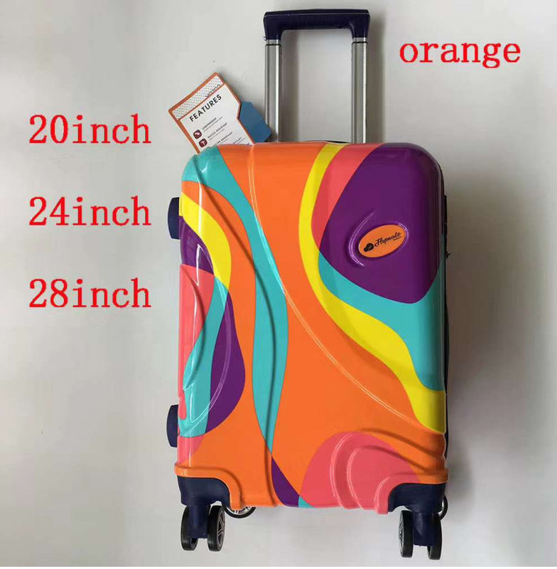 Hochwertiges ABS/PC-Gehäuse Farbenreife Reisetaschen Reisetaschen Abs Druckgepäck