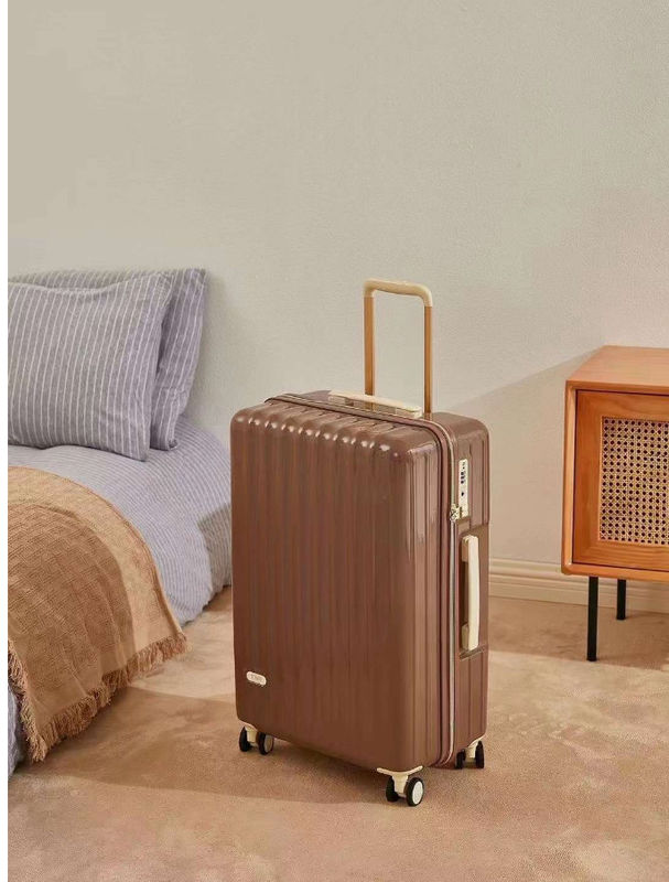 Rose Gold Schönes Kofferraum für Mädchen Reise Gepäckstücke Business Große geprüft vollständig zusammenklappbar mit Tsa genehmigt Schloss Koffer