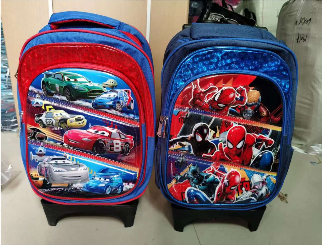 3 in 1 Zeichentrickfilm-Schultaschen mit Lunchbox Bleistiftkoffer Mädchen Kinder Rucksack Kinder Schultaschen