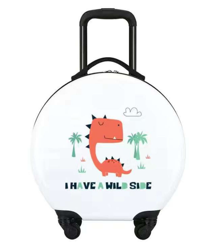 Modedesign kundenspezifische runde Form Kinder 18 Zoll Trolley Taschen niedliche Kinder Reisegepäck für Kinder