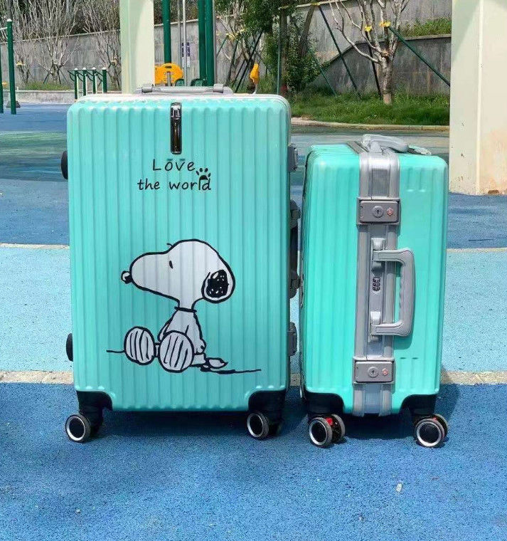 Bekanntes Frauen-Reisetaschen-Set Modisches 056 Neue abnehmbare Tasche mit Spinner für Kinder Karton Koffer Whee