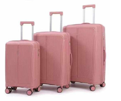 3 Stück PP Gepäckkoffer Set Fabrik Großhandel PP Koffer Reisen Hochwertige langlebige Reisewagen Taschen Kratzer