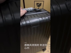 Unisex-Multikolor ABS-Material Gepäck, wasserdichtes Polycarbonat-Koffer-Set